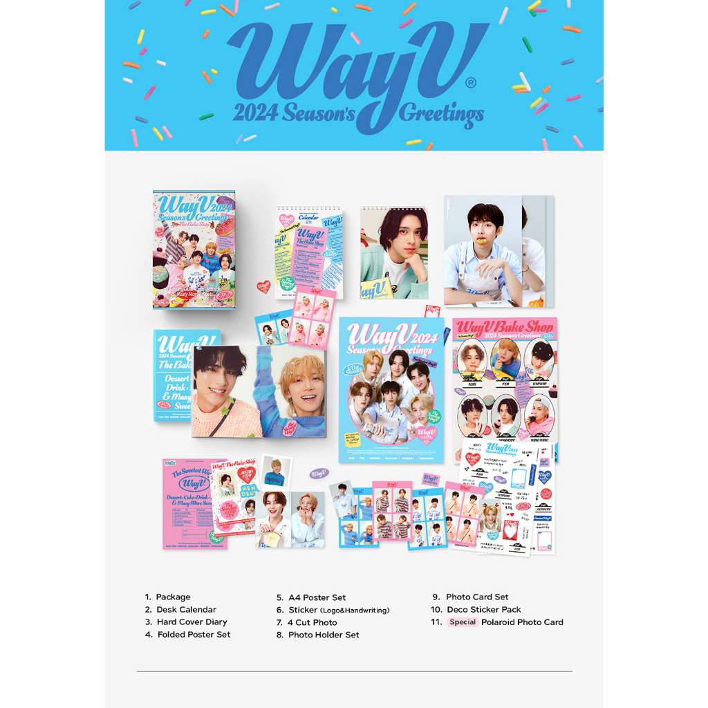 WayV - 2024 SEASON'S GREETINGS