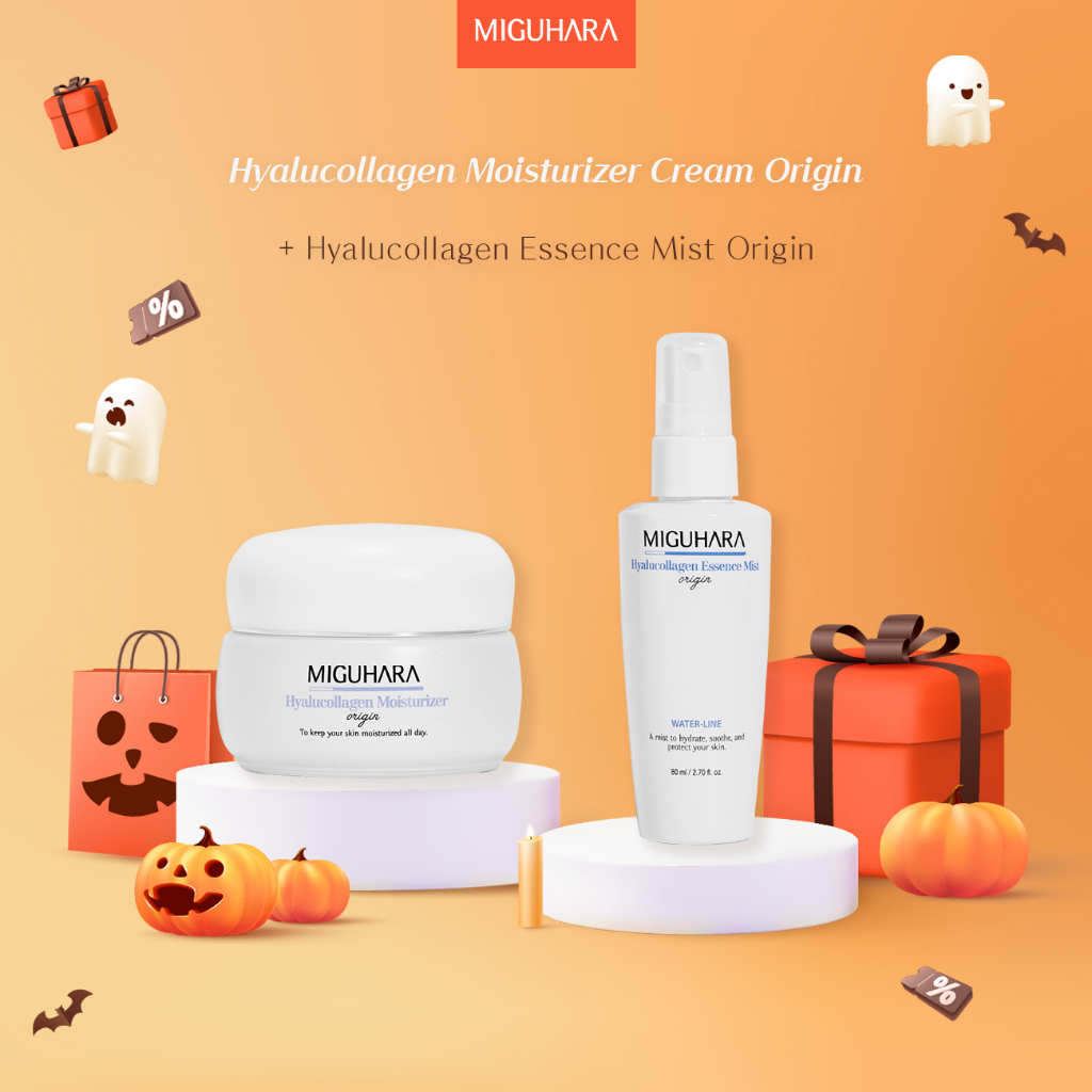 Hyalucollagen Kem Dưỡng Ẩm 50ml + Hyalucollagen Essence Mist Origin