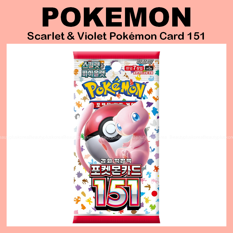 [Pokemon] Thẻ Pokemon TCG Scarlet & Violet 151 1 gói