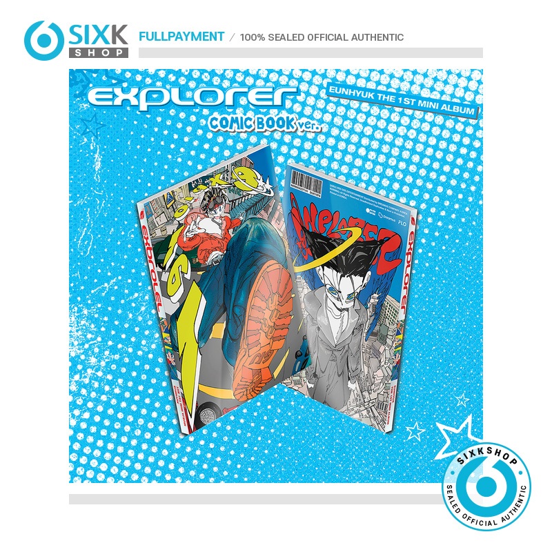 (POB+COMIC BOOK Ver) EUNHYUK THE 1st Mini Album [EXPLORER]