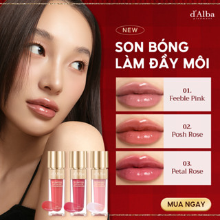   d'Alba Official  Son bóng làm đầy môi Plumping Lip Glow Volumizer 5ml 