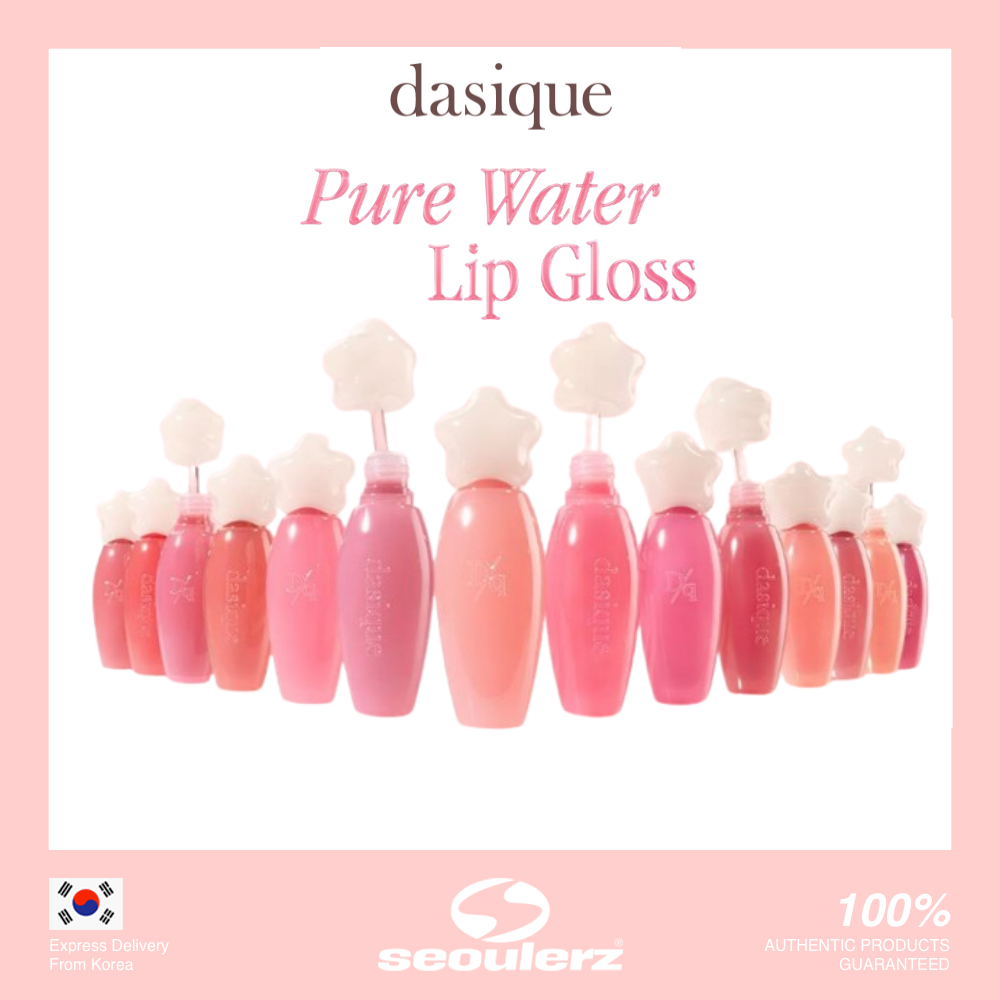 [DASIQUE] Pure Water Lip Gloss 16 Colors