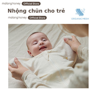 [Malang Honey] Organic Mesh Nhộng chũn trẻ sơ sinh hữu cơ Hàn Quốc/Túi ngủ (thích hợp 4 mùa) Cho Bé Sơ Sinh  Ngủ Ngon