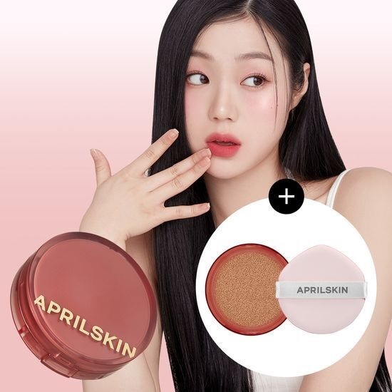 APRIL SKIN Kem nền đệm Skin Hero April Hàn Quốc / 4 màu / (Có Refill)