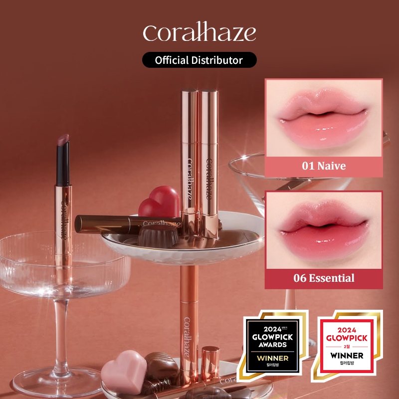 [Coralhaze] Son dưỡng môi Volumizing 2g | Son dưỡng môi | Son bóng Tint | Tint môi MLBB