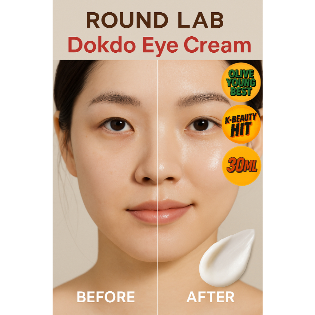 [ROUND LAB] Kem Mắt Dokdo 30ml | K-Beauty