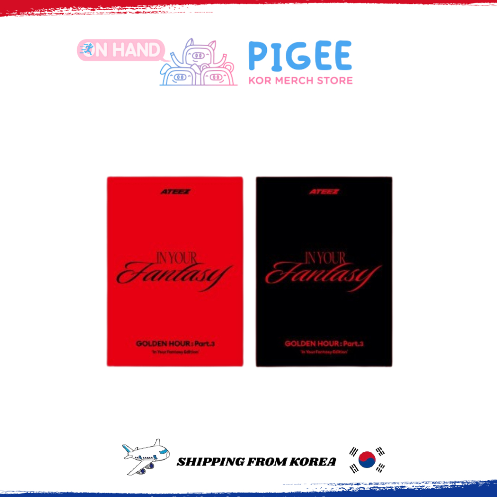 ATEEZ [ GOLDEN HOUR PART.3 ] 12TH (IN YOUR FANTASY EDITION)