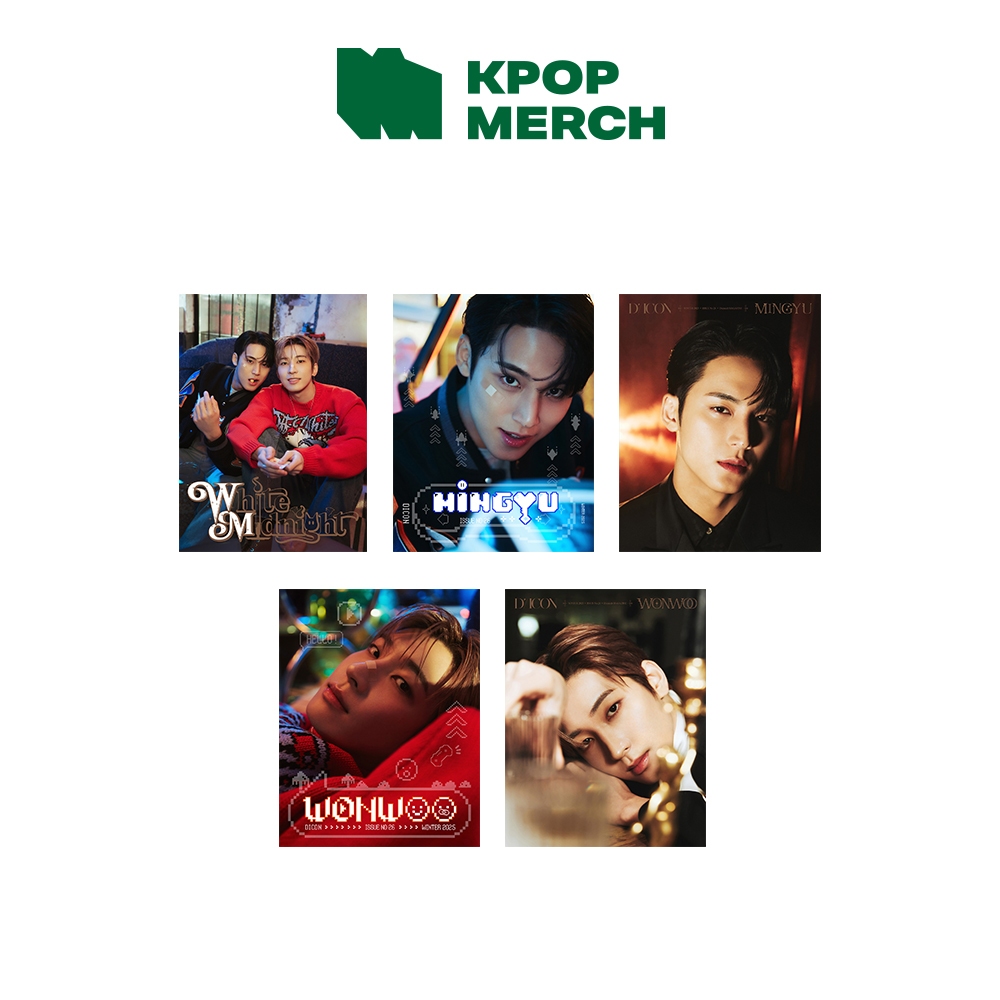 SEVENTEEN - Dicon Issue N°26 WONWOO MINGYU [ White Midnight ]