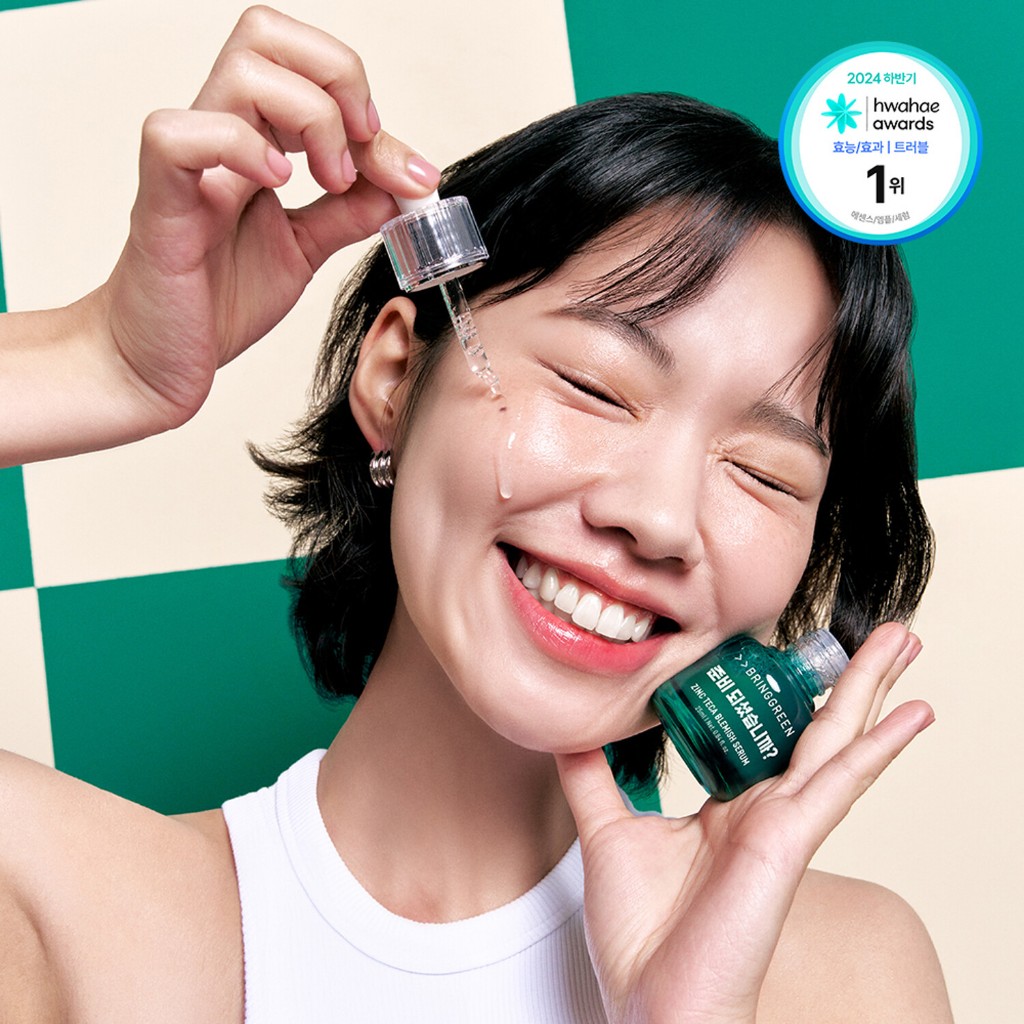 Bring GREEN Zinc Teca Blemish Serum 25ml (+ Refill 25ml)