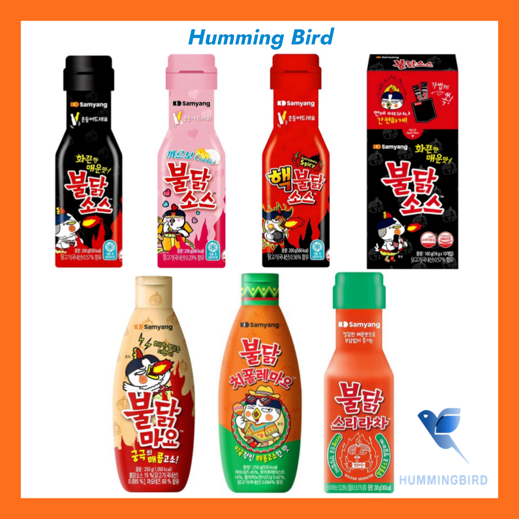 [Samyang] Sốt Nóng Buldak 7 Loại