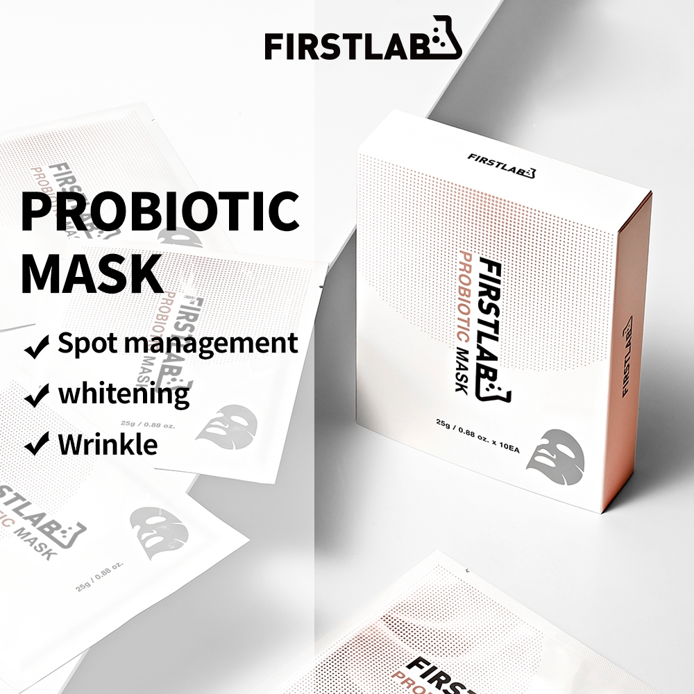 [Ildong FIRSTLAB] Mặt nạ Probiotic l làm sáng da Cải thiện nếp nhăn Làm mát1BOX (10 tờ)