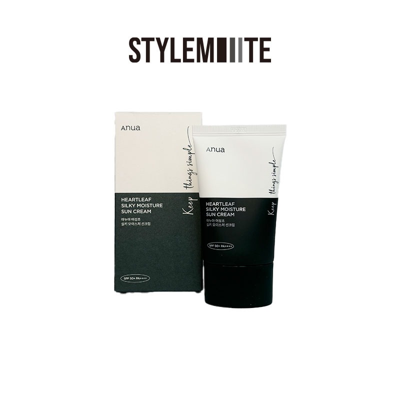 ANUA Heartleaf Silky Suncream 50ml