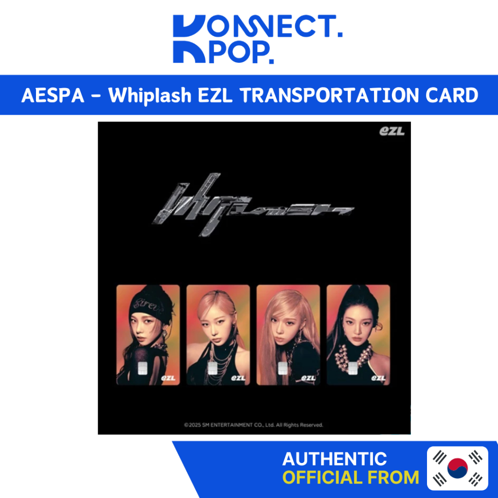 AESPA - Whiplash EZL TRANSPORTATION CARD