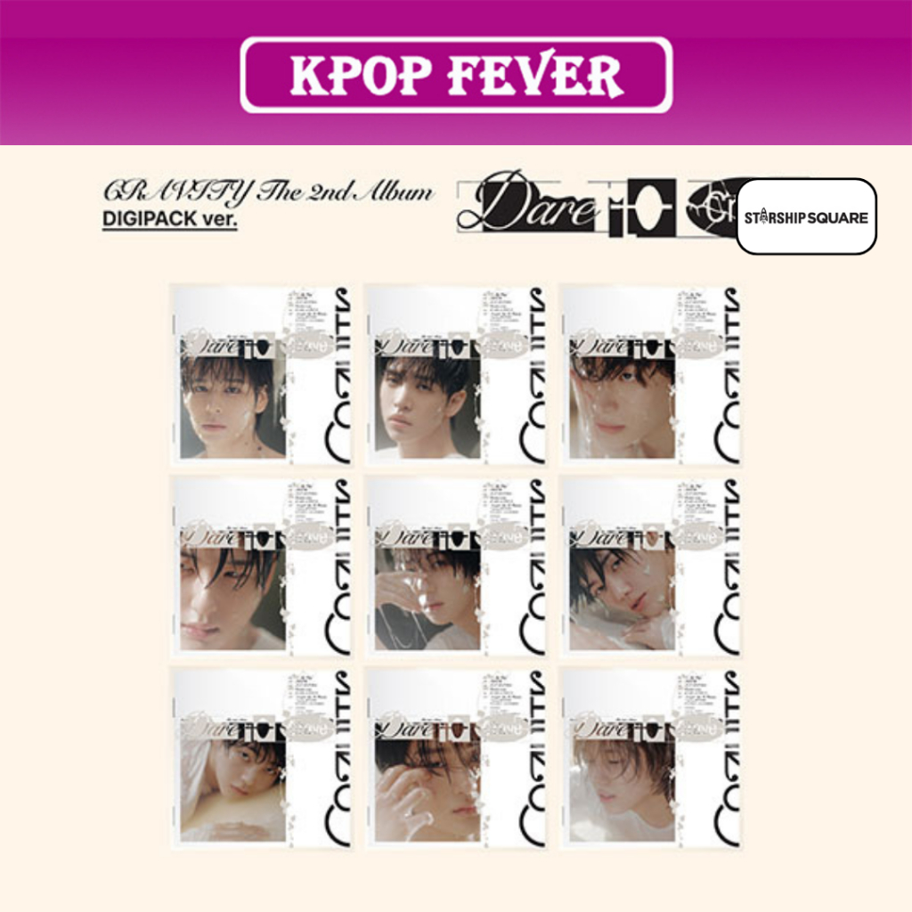 CRAVITY [DARE TO CRAVE] Digipack Ver. / 2nd Full Album + Starship POB