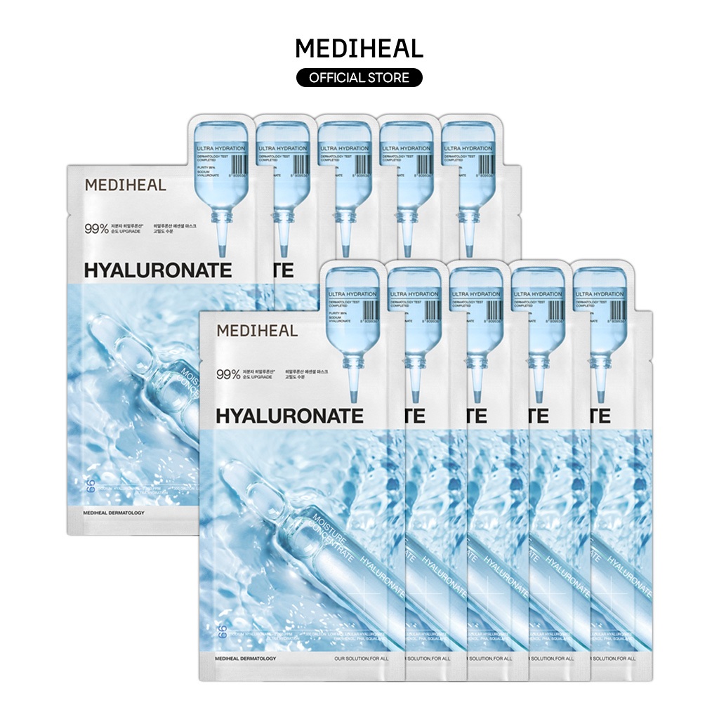 Gói mặt nạ dưỡng ẩm chính thức MEDIHEAL (10ea)