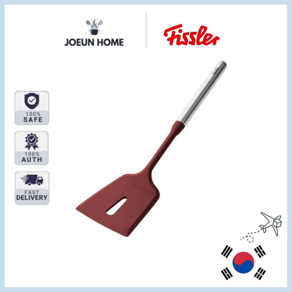 [Fissler] Bánh lật nấu ăn bằng silicon đỏ Essen