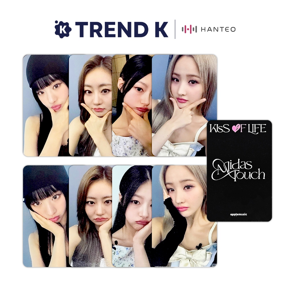 (Only POB) KISS OF LIFE - [Midas Touch] (APPLE MUSIC)