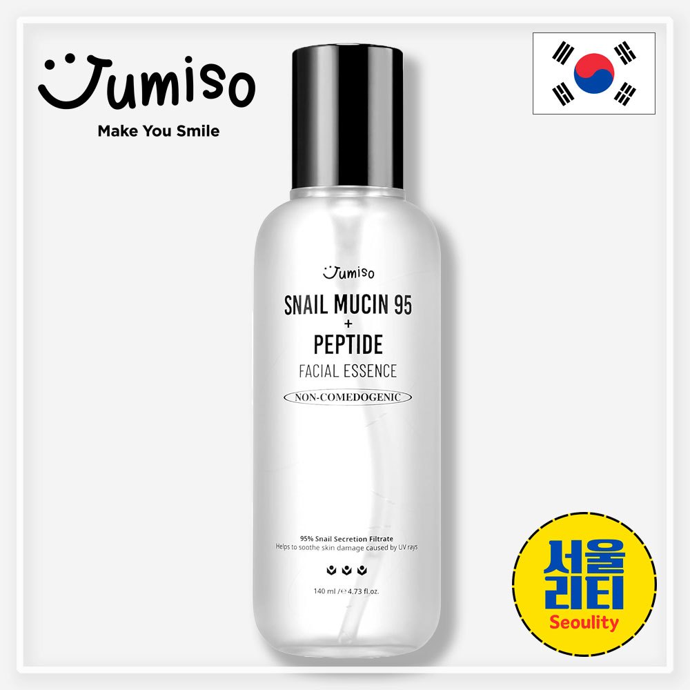 [Jumiso] 🇰🇷 Snail Mucin 95% + Tinh chất Peptide 140mL | Serum dưỡng ẩm Jumiso Snail Mucin | Kem dưỡn