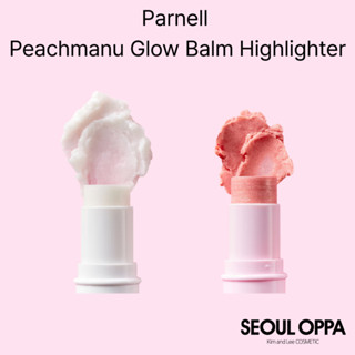   Parnell  Peachmanu Glow Balm Highlighter 6.5g – 2 Màu  Trong   Hồng  