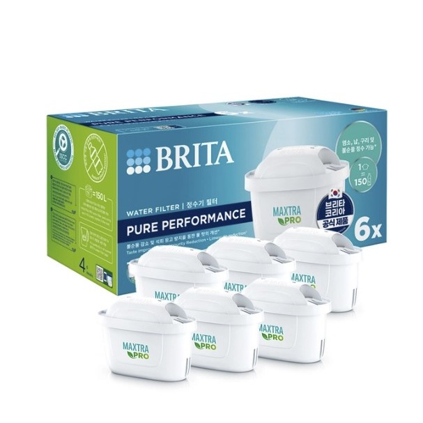 Bộ lọc Brita Maxtra Pro 6PK được vận chuyển từ Hàn Quốc