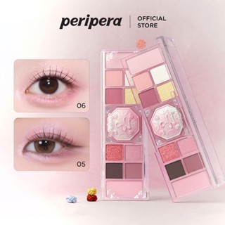 [PERIPERA QUEENFLUENCER COLLAB] Bảng Phấn Mắt 3 Trong 1 Đa Năng Dễ Sử Dụng All Take Mood Like