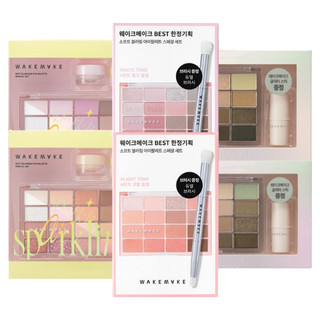 [WAKEMAKE] Soft Blurring Eye Palette 16 Colors (Special Set)