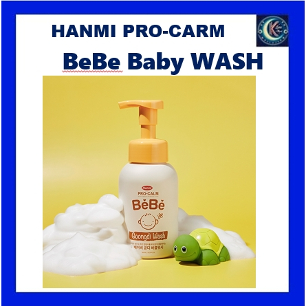 [Hanmi Pro-Calm] Bebe Gungi bubble Wash Mềm mại như kem đánh – sữa rửa mặt bong bóng nhẹ nhàng cho l