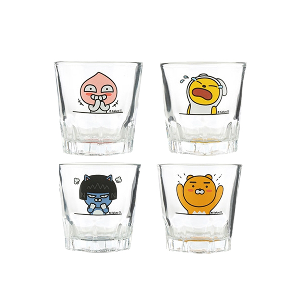 Kakao Friends With Molly Store Kakao Friends Soju Glass 4P
