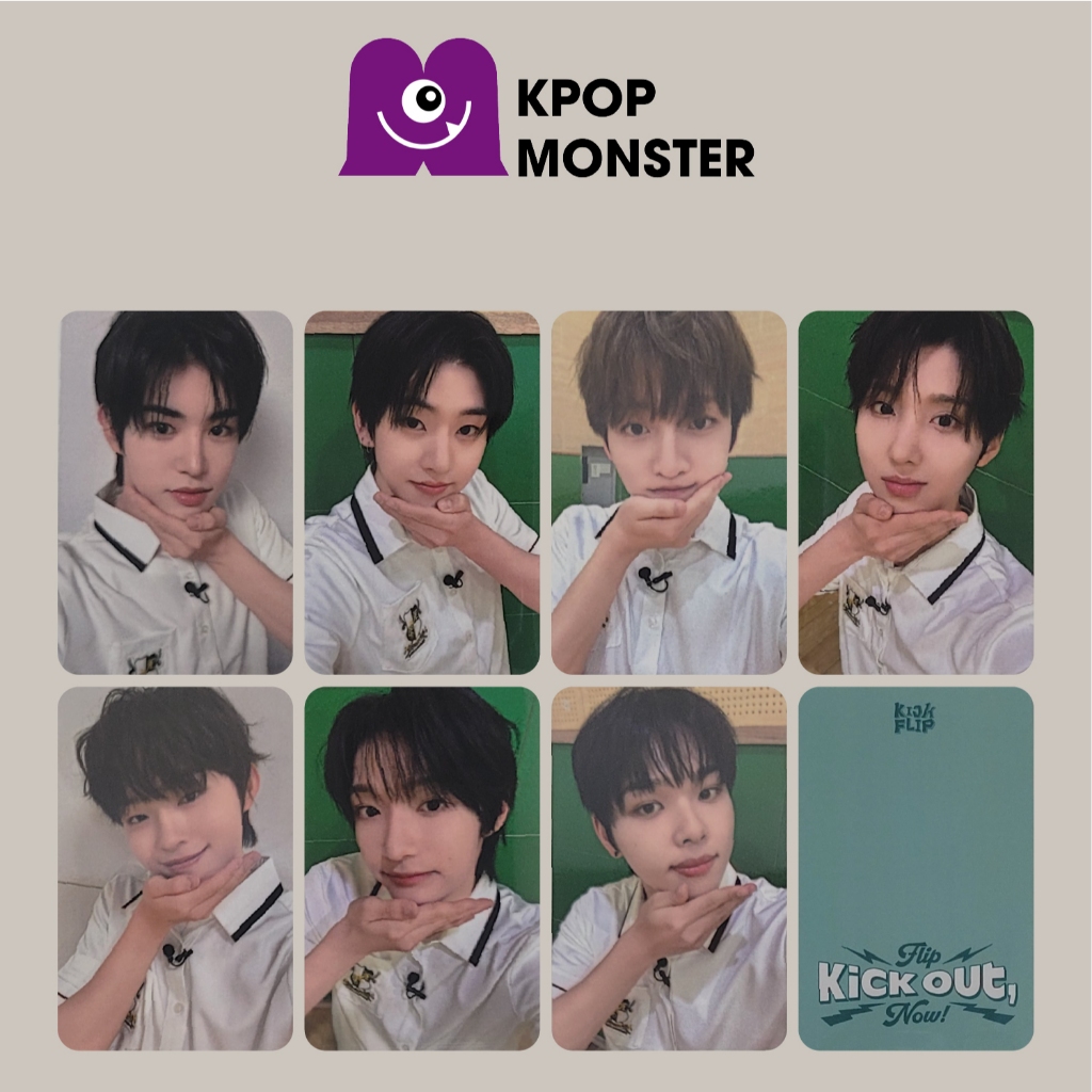 [KickFlip] Kick Out, Flip Now / BDM Fan Sign Event (6.12) Photocard chính thức