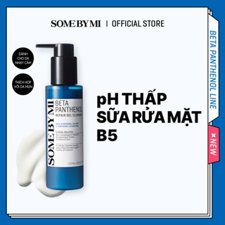 Sữa rửa mặt pH thấp phục hồi da B5 Some By Mi Beta-Panthenol Repair Gel Cleanser 120ml