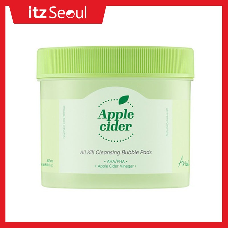 [Ariul] Sữa rửa mặt đôi Apple Cider Whipping Cream 100ml / Làm mịn da, Làm sáng da, Kem dưỡng da Hàn