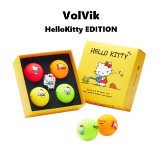 [Volvik] Bộ Giới Hạn Sanrio Hello Kitty Kỷ Niệm 50 Năm - Golf Ball & Ball Marker