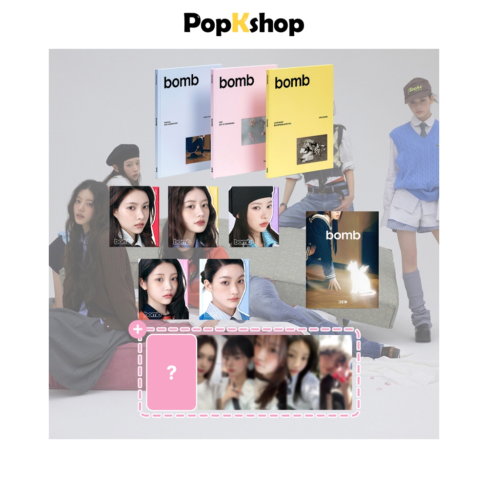 [Quà TẶNG] ILLIT 3rd Mini Album [ bomb ] STANDARD Ver / GLLIT Ver / Weverse Albums Ver