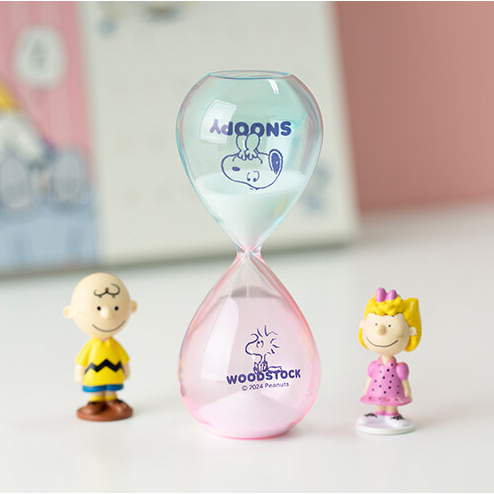 Đậu phộng đồng hồ cát Snoopy 3 phút