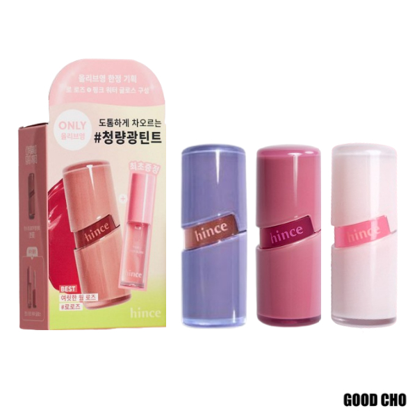 [Hince] Raw Glow Gel Tint (Only Limited Color with Pink Gloss)