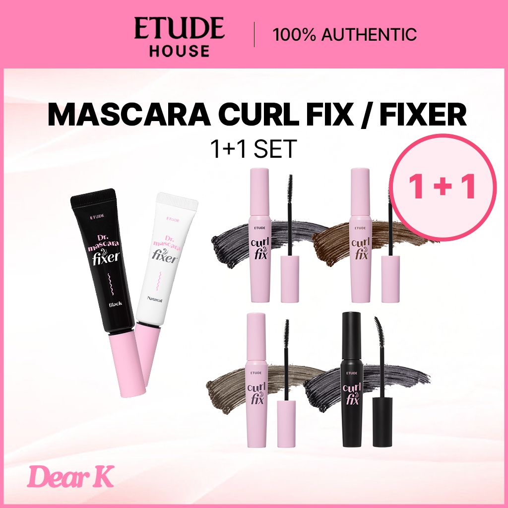 [ETUDE] Mascara Fix / Fixer 1 + 1 BỘ