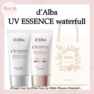   d ’ Alba  Kem chống nắng Waterfull 50ml – Essence   Purple Tone-Up   Mild   Bright Tone-Up | SPF50 + PA + + + + 