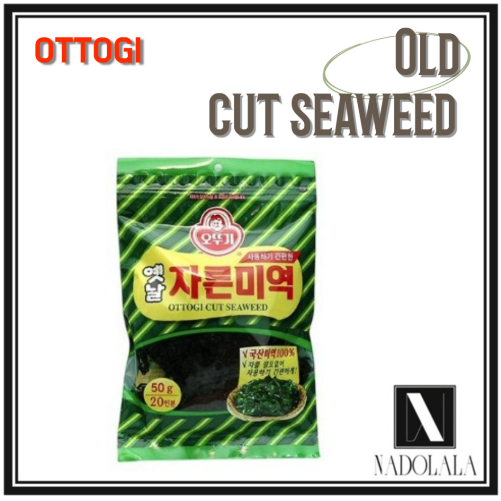 [OTTOGI] rong biển cắt cũ 20g 50g 80g | Thực phẩm Hàn Quốc | Rong biển Hàn Quốc