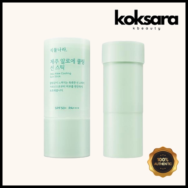 Shingmulnara Jeju Aloe Cooling Sun Stick 19g + Refill