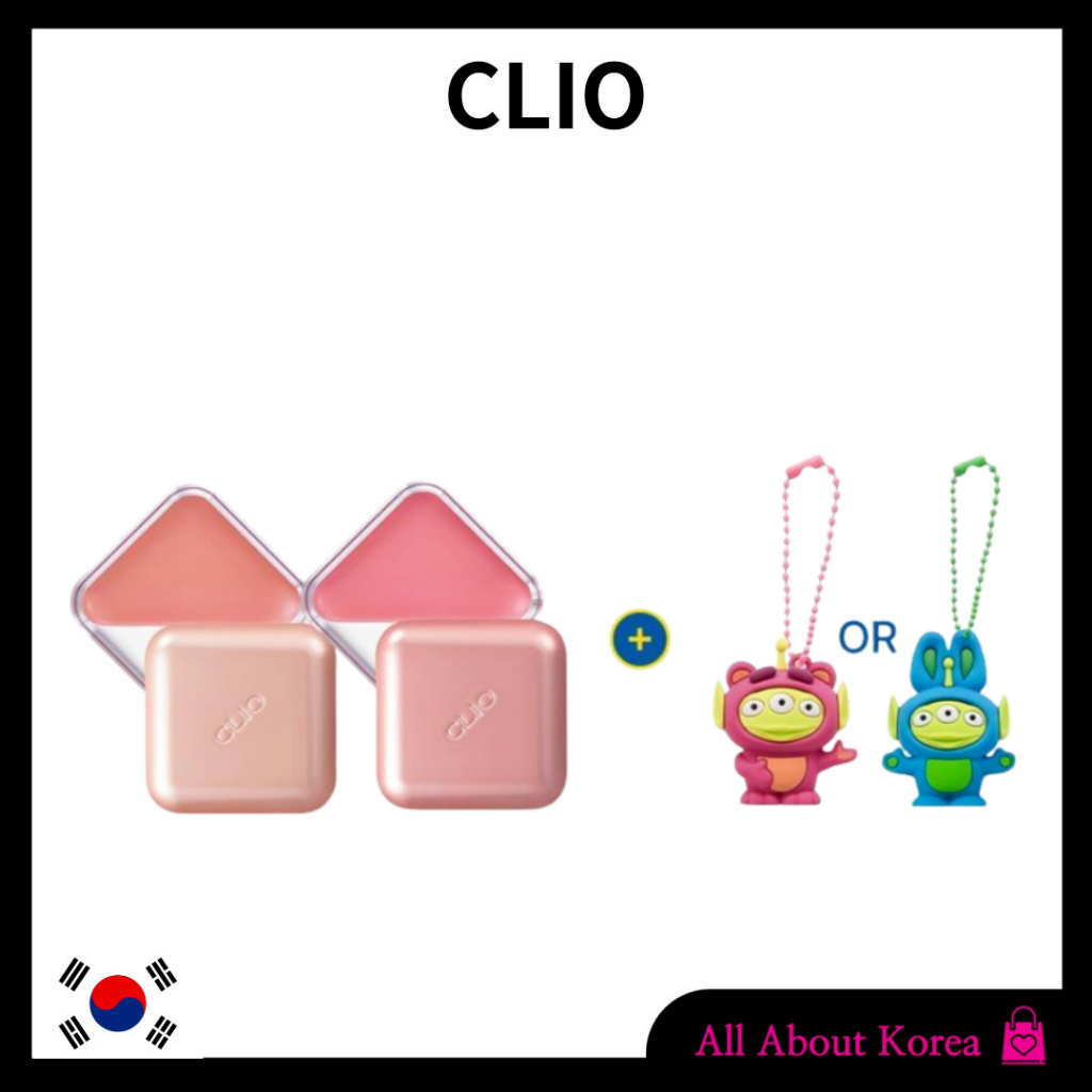 CLIO [CIO] Essential Lip Cheek Tap 8 màu (+ Lip Brush) & Essential Lip Cheek Tap Blur 2 màu (Phiên b