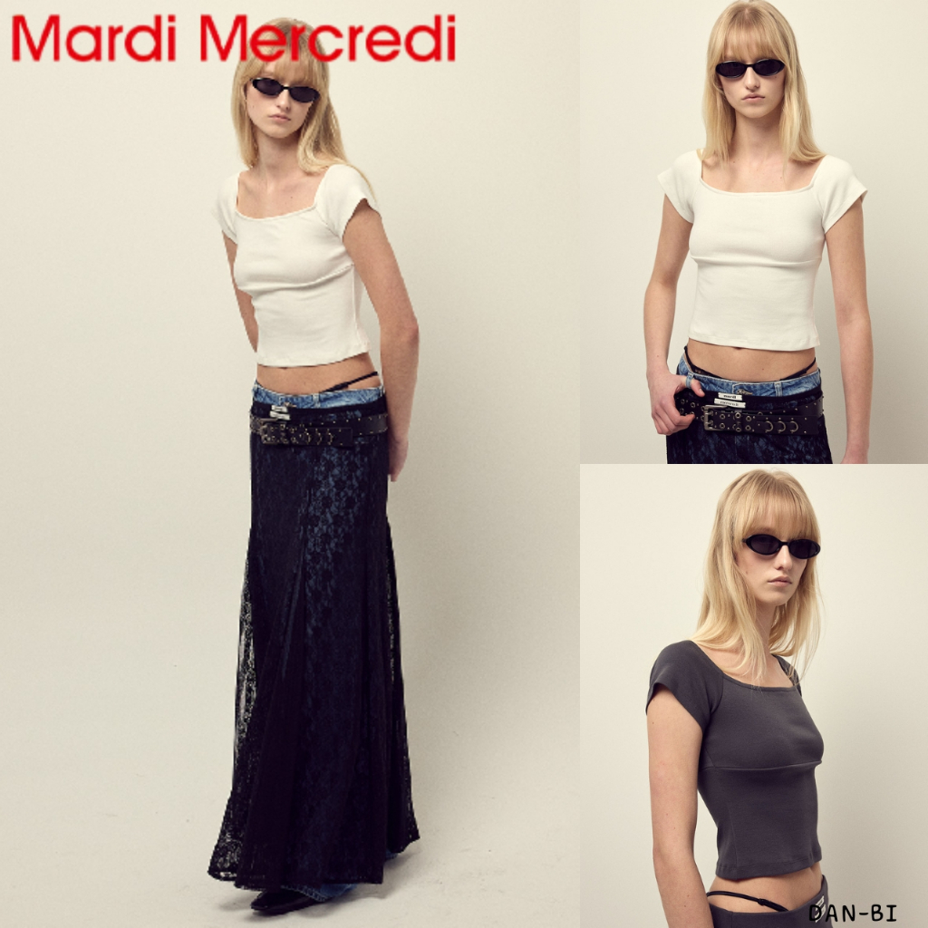 [Mardi MERCREDI] NHÃN ĐÔI CỔ HÀNG ĐẦU _ 2 màu / sản phẩm KR chính hãng 100% / Mardi với danbi / vận 