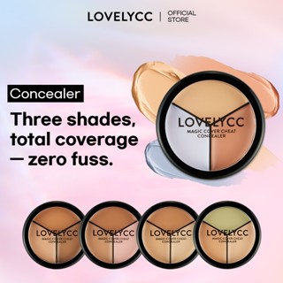   LovelyCC  Kem che khuyết điểm triệt sắc che quầng thâm che mụn LovelyCC Magic Cover Cheat Conclealer 12g 