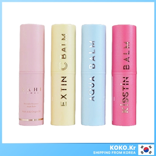 KAHI Multi Balm Collection Wrinkle Bounce Multi Balm / Aqua Balm / Extin C Balm / Eye Balm / Kisstin