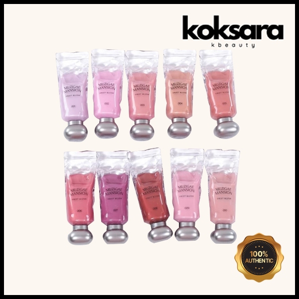 Muzigae Mansion Object Blush 10 Types