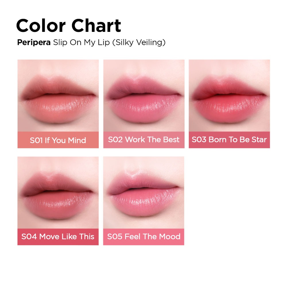 [PERIPERA] Son Bút Chì Mịn Bóng Nhẹ Không Khô Môi Slip On My Lip | BigBuy360 - bigbuy360.vn
