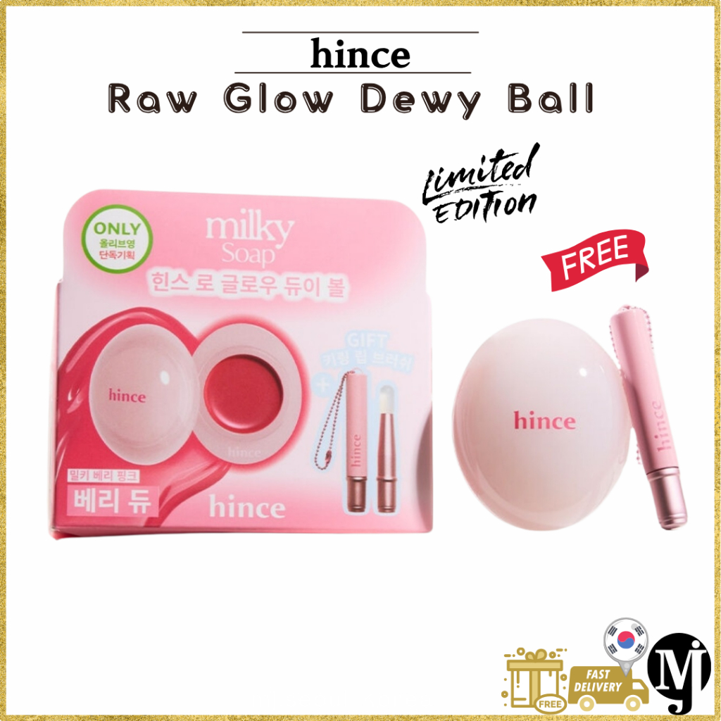 Hince Raw Glow Dewy bóng 13 màu