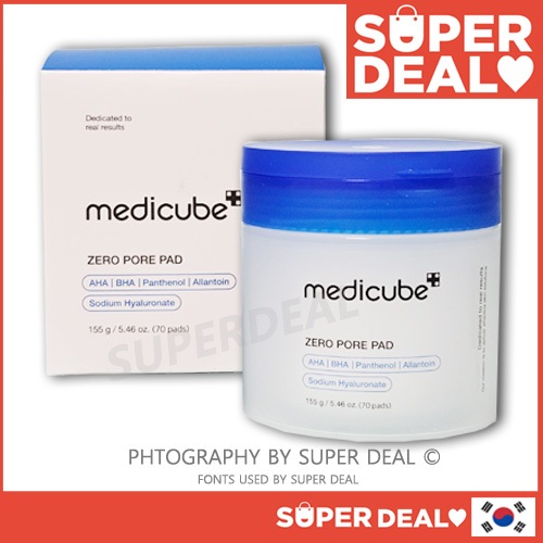 [Enviado da Coreia] MEDICUBE Zero Pore Pad 2.0 dành cho mọi loại da 70EA