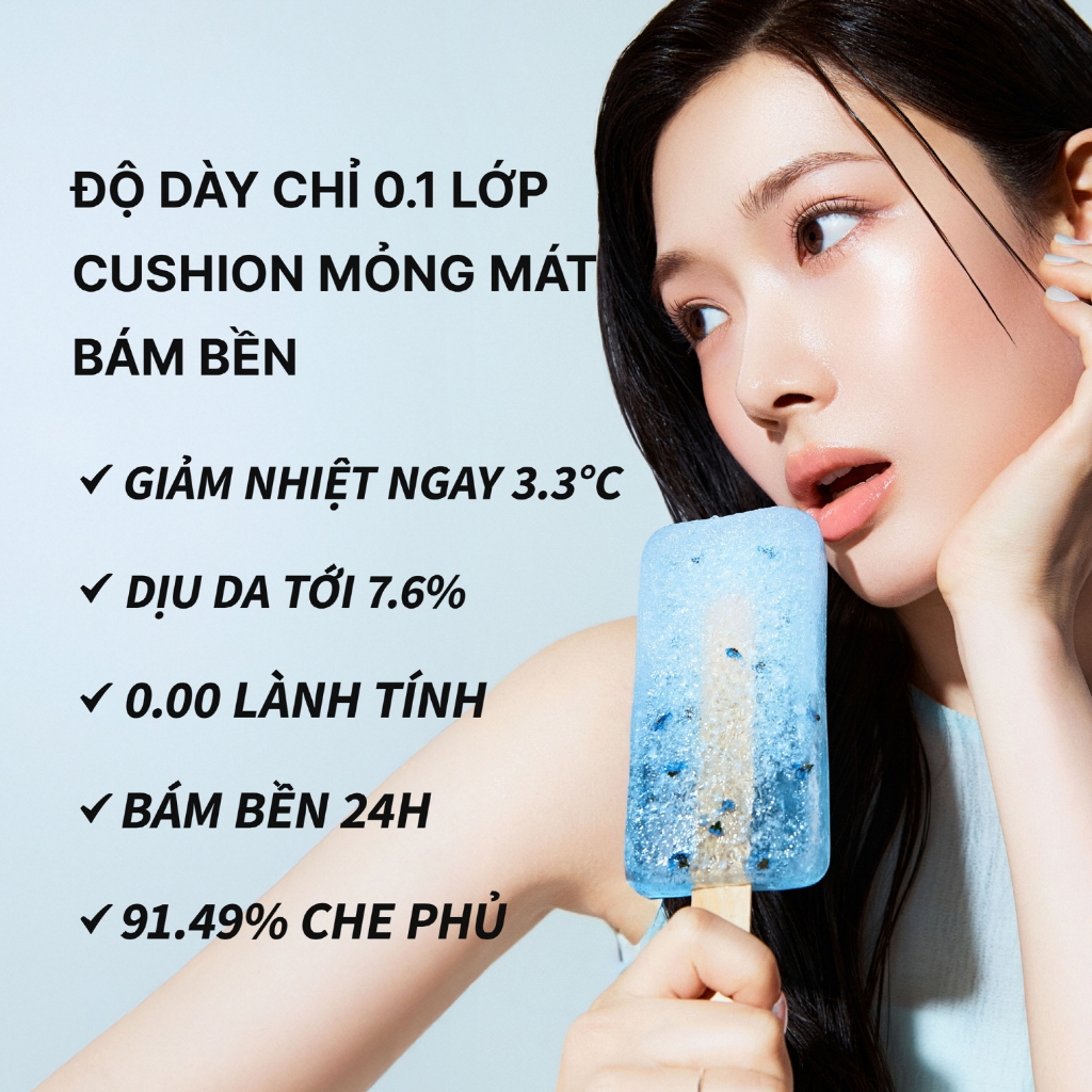 [TFIT Official] Phấn Nước Bán Lì Icy Fit Cover Cushion EX 12g | BigBuy360 - bigbuy360.vn