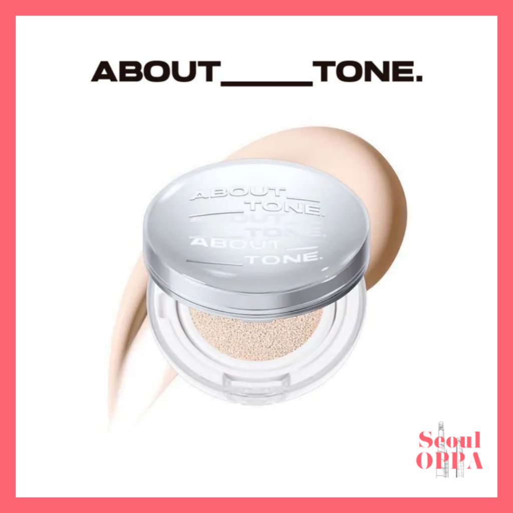 [ABOUT TONE] Skin Layer Fit Cushion 13g +Refill Phấn Nước Kem Nền Kem Chống Nắng KCN Trang Điểm