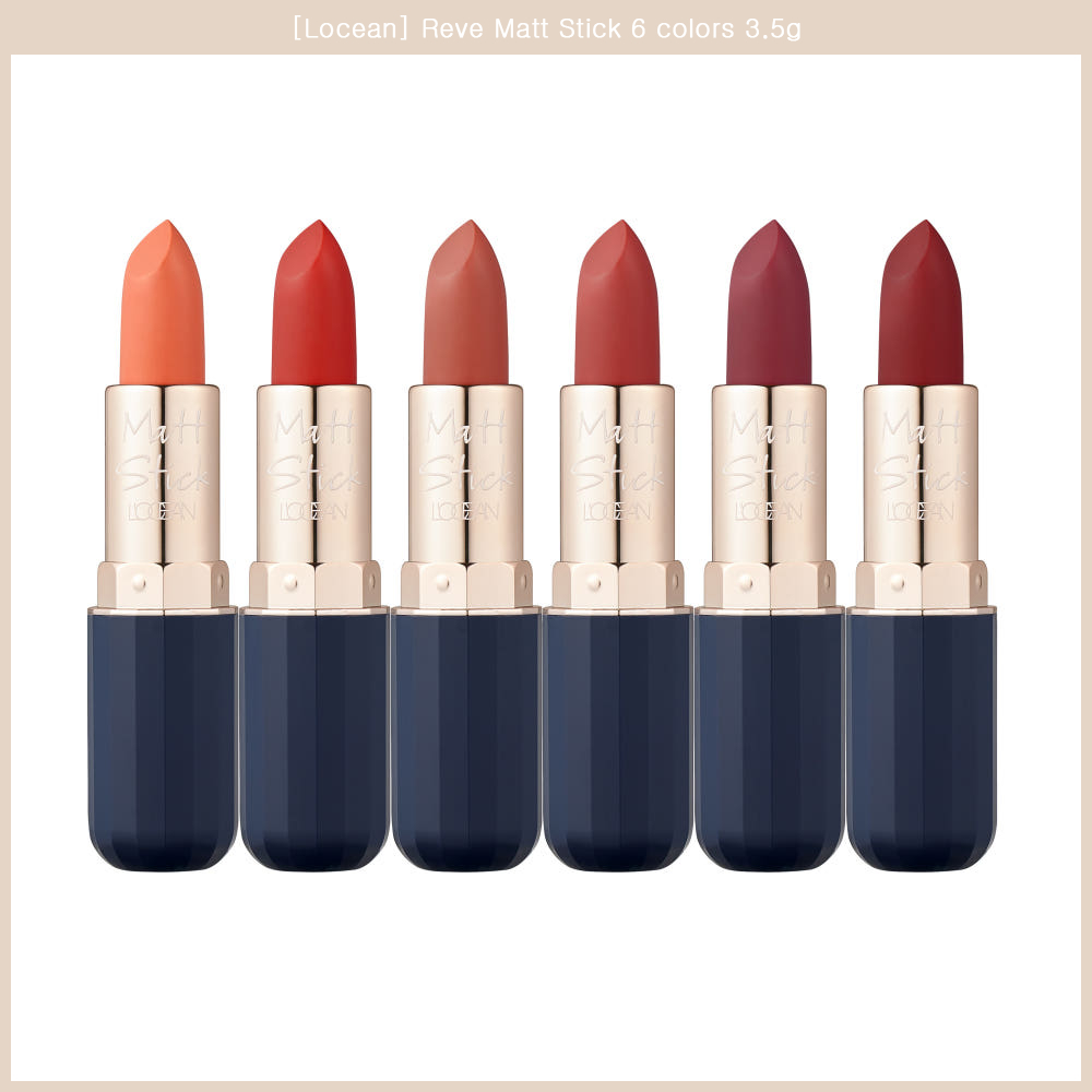 [Locean] Reve Matt Stick 6 màu 3,5g